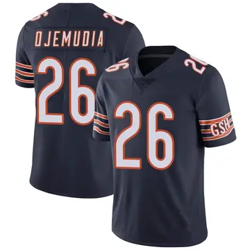 Nike Michael Ojemudia Youth Limited Chicago Bears Navy Team Color Vapor Untouchable Jersey