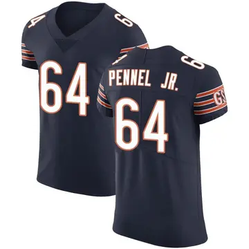 Nike Mike Pennel Jr. Men's Elite Chicago Bears Navy Team Color Vapor Untouchable Jersey