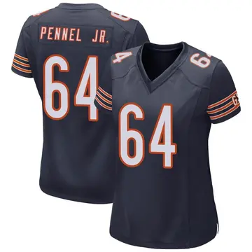 Nike Mike Pennel Jr. Women's Game Chicago Bears Navy Team Color Jersey