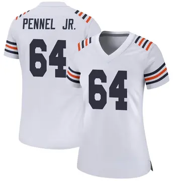 Nike Mike Pennel Jr. Women's Game Chicago Bears White Alternate Classic Jersey