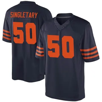 Nike Mike Singletary Youth Game Chicago Bears Navy Blue Alternate Jersey
