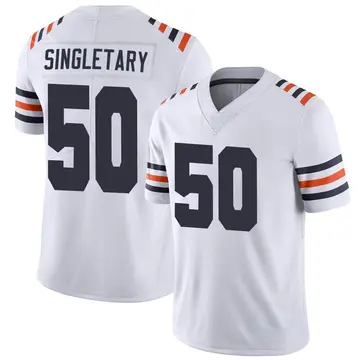 Nike Mike Singletary Youth Limited Chicago Bears White Alternate Classic Vapor Jersey