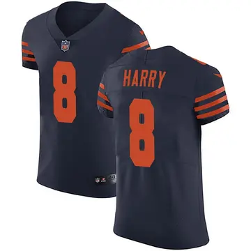 Nike N'Keal Harry Men's Elite Chicago Bears Navy Blue Alternate Vapor Untouchable Jersey