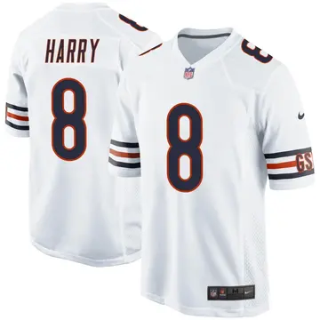 Nike N'Keal Harry Men's Game Chicago Bears White Jersey