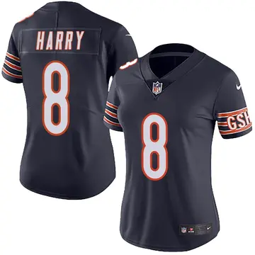 Nike N'Keal Harry Women's Limited Chicago Bears Navy Team Color Vapor Untouchable Jersey