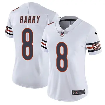 Nike N'Keal Harry Women's Limited Chicago Bears White Vapor Untouchable Jersey