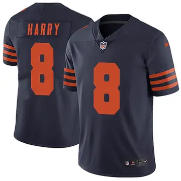 Nike N'Keal Harry Youth Limited Chicago Bears Navy Blue Alternate Vapor Untouchable Jersey