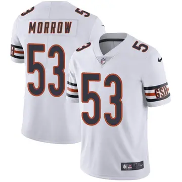 Nike Nicholas Morrow Men's Limited Chicago Bears White Vapor Untouchable Jersey