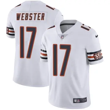 Nike Nsimba Webster Men's Limited Chicago Bears White Vapor Untouchable Jersey