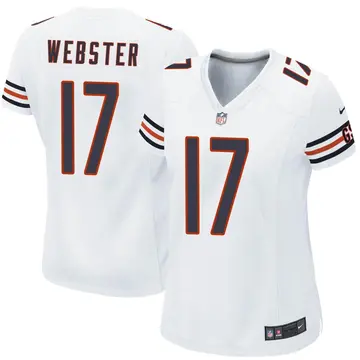 Nike Nsimba Webster Women's Game Chicago Bears White Jersey