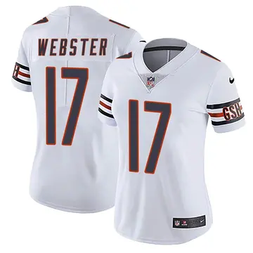 Nike Nsimba Webster Women's Limited Chicago Bears White Vapor Untouchable Jersey