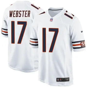 Nike Nsimba Webster Youth Game Chicago Bears White Jersey