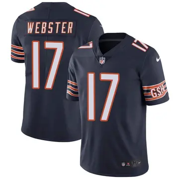 Nike Nsimba Webster Youth Limited Chicago Bears Navy Team Color Vapor Untouchable Jersey