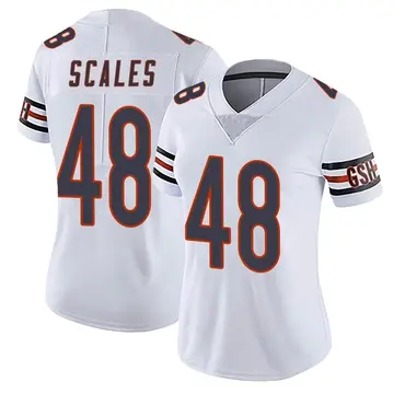 Nike Patrick Scales Women's Limited Chicago Bears White Vapor Untouchable Jersey