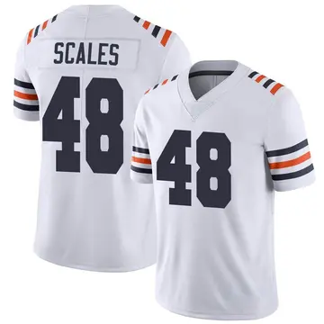 Nike Patrick Scales Youth Limited Chicago Bears White Alternate Classic Vapor Jersey