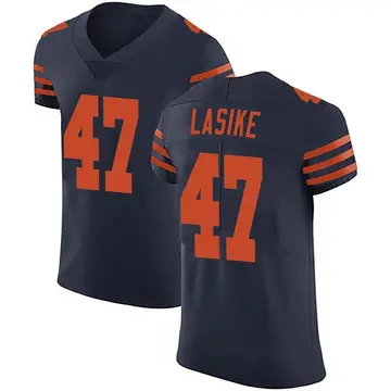 Nike Paul Lasike Men's Elite Chicago Bears Navy Blue Alternate Vapor Untouchable Jersey