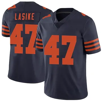 Nike Paul Lasike Men's Limited Chicago Bears Navy Blue Alternate Vapor Untouchable Jersey