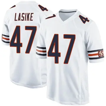 Nike Paul Lasike Youth Game Chicago Bears White Jersey