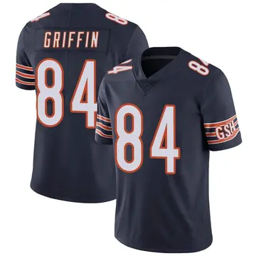 Nike Ryan Griffin Men's Limited Chicago Bears Navy Team Color Vapor Untouchable Jersey