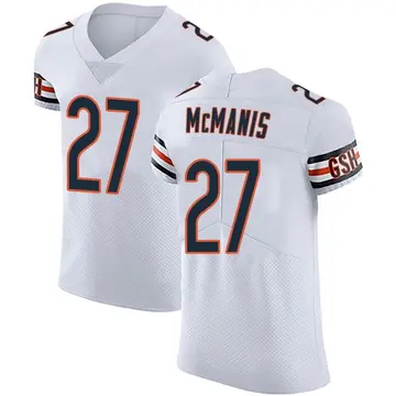 Nike Sherrick McManis Men's Elite Chicago Bears White Vapor Untouchable Jersey