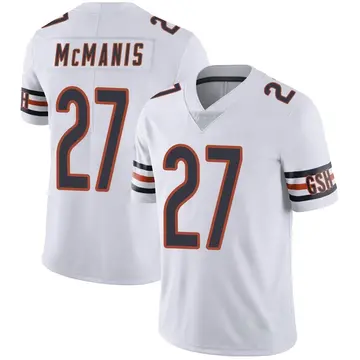 Nike Sherrick McManis Men's Limited Chicago Bears White Vapor Untouchable Jersey