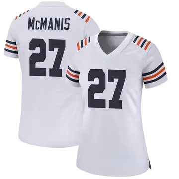 Nike Sherrick McManis Women's Game Chicago Bears White Alternate Classic Jersey