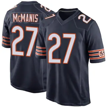 Nike Sherrick McManis Youth Game Chicago Bears Navy Team Color Jersey