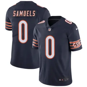 Nike Stanford Samuels Men's Limited Chicago Bears Navy Team Color Vapor Untouchable Jersey