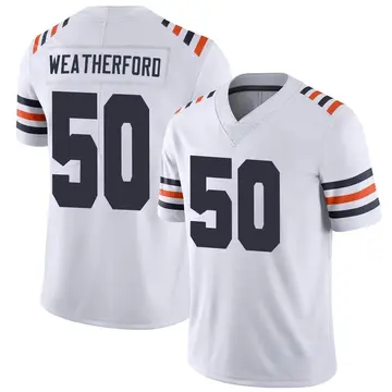 Nike Sterling Weatherford Youth Limited Chicago Bears White Alternate Classic Vapor Jersey