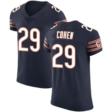 Nike Tarik Cohen Men's Elite Chicago Bears Navy Team Color Vapor Untouchable Jersey
