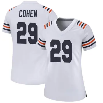 Nike Tarik Cohen Women's Game Chicago Bears White Alternate Classic Jersey