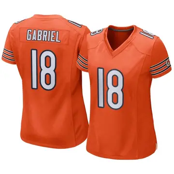 Nike Taylor Gabriel Women's Game Chicago Bears Orange Alternate Jersey
