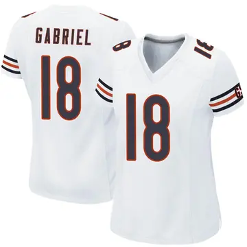Nike Taylor Gabriel Women's Game Chicago Bears White Jersey