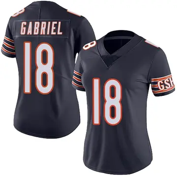 Nike Taylor Gabriel Women's Limited Chicago Bears Navy Team Color Vapor Untouchable Jersey