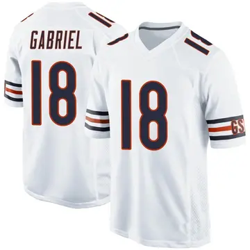 Nike Taylor Gabriel Youth Game Chicago Bears White Jersey