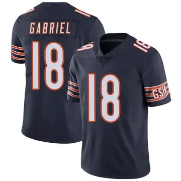 Nike Taylor Gabriel Youth Limited Chicago Bears Navy Team Color Vapor Untouchable Jersey