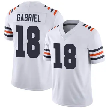 Nike Taylor Gabriel Youth Limited Chicago Bears White Alternate Classic Vapor Jersey