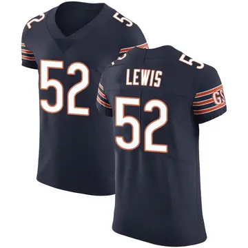 Nike Terrell Lewis Men's Elite Chicago Bears Navy Team Color Vapor Untouchable Jersey