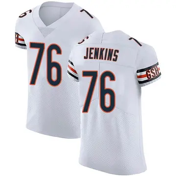 Nike Teven Jenkins Men's Elite Chicago Bears White Vapor Untouchable Jersey