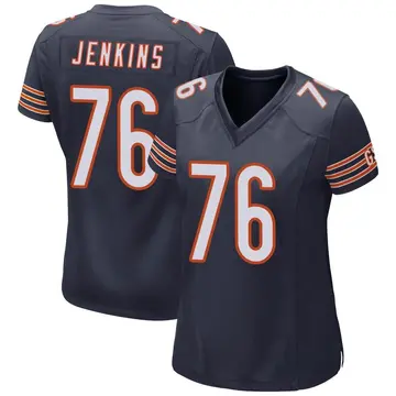 Nike Teven Jenkins Women's Game Chicago Bears Navy Team Color Jersey