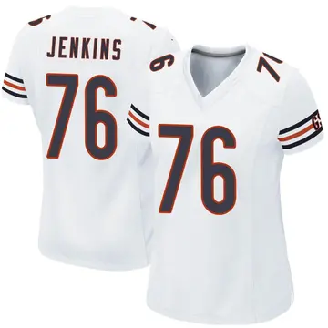 Nike Teven Jenkins Women's Game Chicago Bears White Jersey