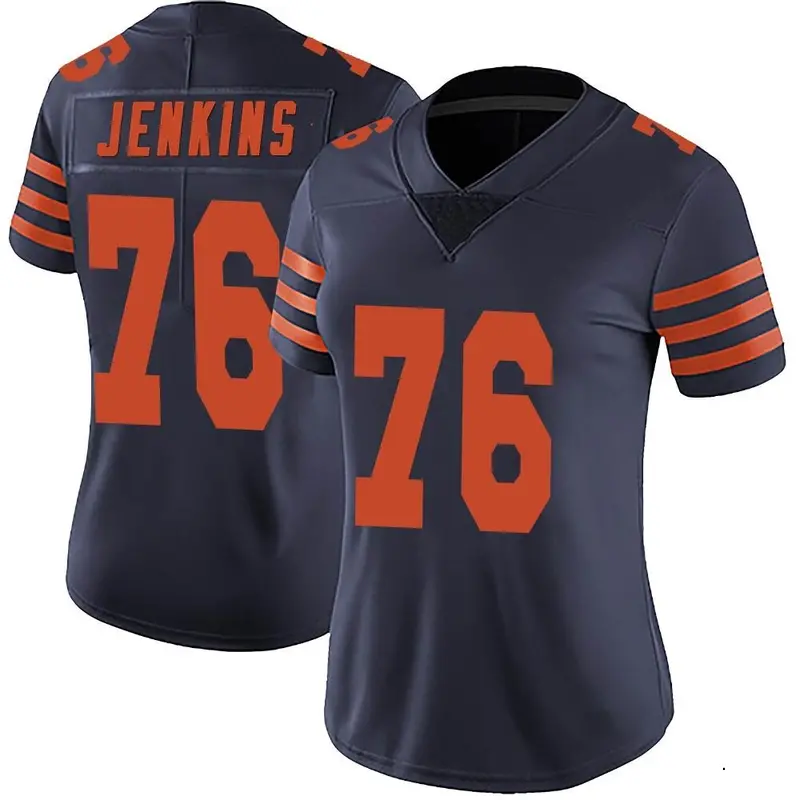 Nike Teven Jenkins Women's Limited Chicago Bears Navy Blue Alternate Vapor Untouchable Jersey