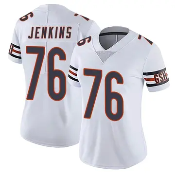 Nike Teven Jenkins Women's Limited Chicago Bears White Vapor Untouchable Jersey