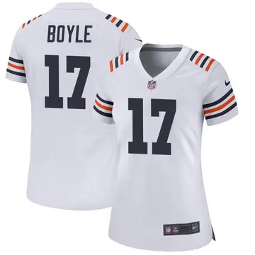 Nike Tim Boyle Women's Game Chicago Bears White Alternate Classic Jersey