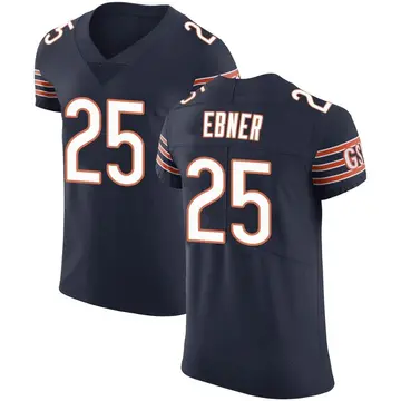 Nike Trestan Ebner Men's Elite Chicago Bears Navy Team Color Vapor Untouchable Jersey