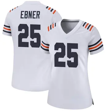 Nike Trestan Ebner Women's Game Chicago Bears White Alternate Classic Jersey