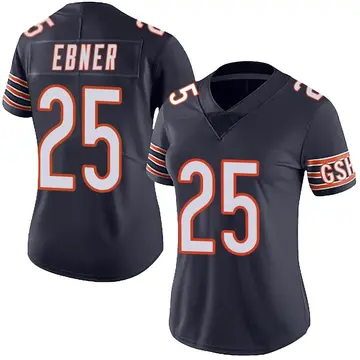 Nike Trestan Ebner Women's Limited Chicago Bears Navy Team Color Vapor Untouchable Jersey