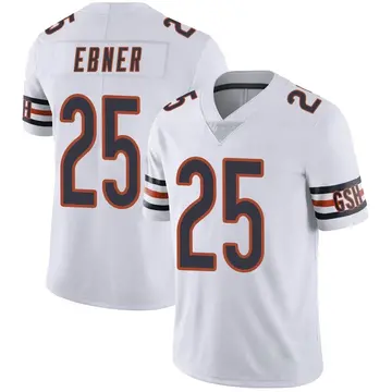 Nike Trestan Ebner Youth Limited Chicago Bears White Vapor Untouchable Jersey