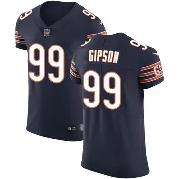 Nike Trevis Gipson Men's Elite Chicago Bears Navy Team Color Vapor Untouchable Jersey