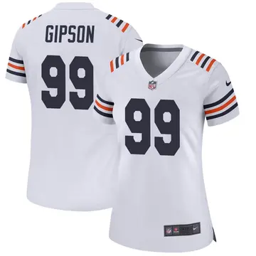 Nike Trevis Gipson Women's Game Chicago Bears White Alternate Classic Jersey